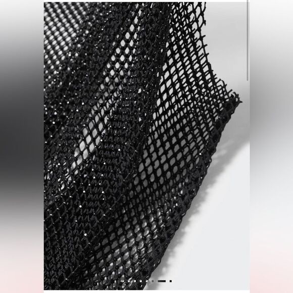 Mango Mesh dress with crystal detail size small NWT - Picture 7 of 12